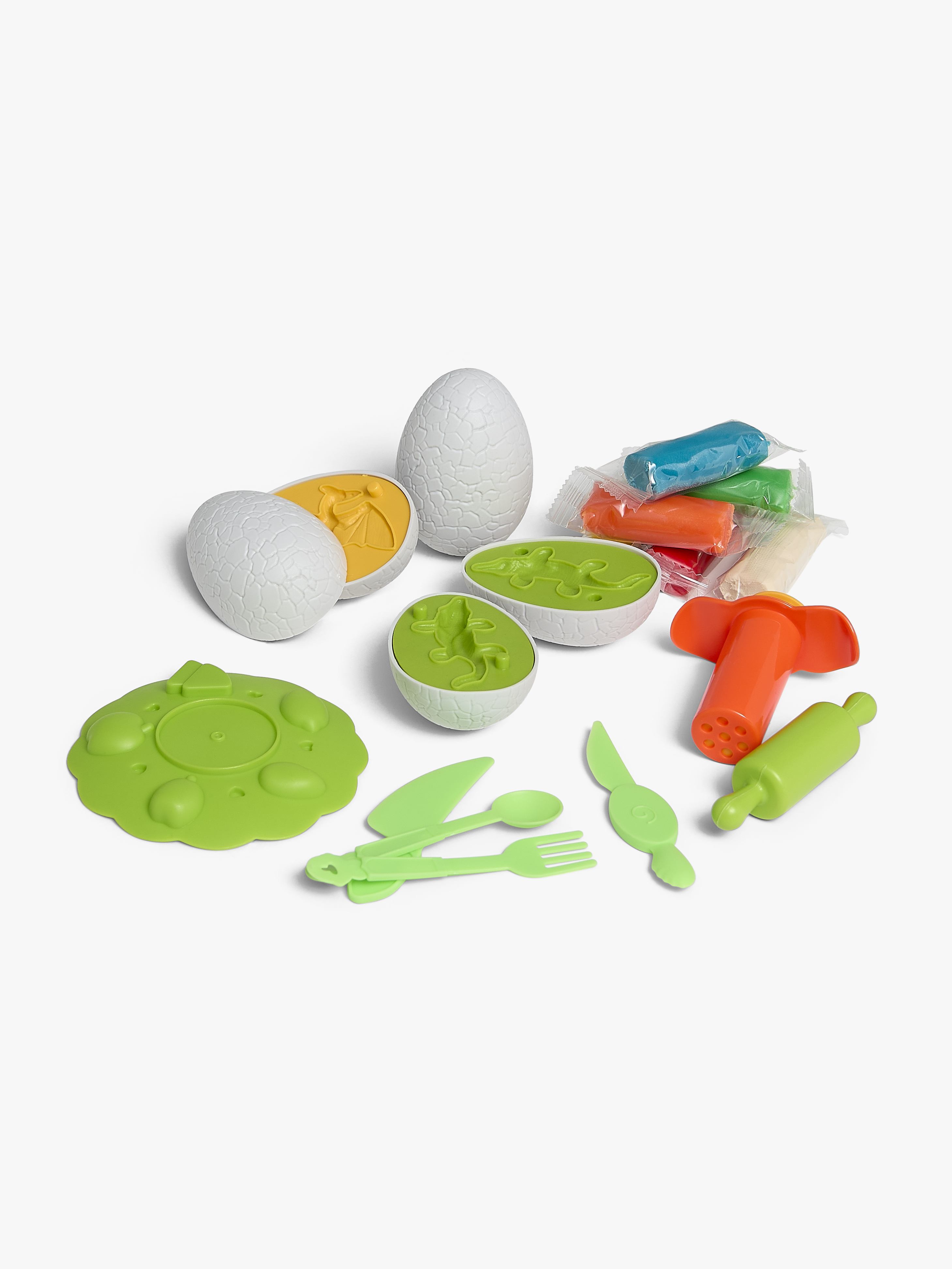 Fippla Modelleire Baby Dinosaur 19 Deler - Modelleire - Plast