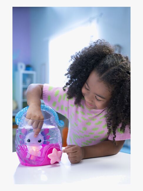 Animagic Let's Glo Axolotl Bubble Reff Vannleketøy