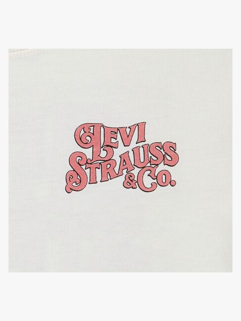 Levi's LVB Worn By Cowboys T-skjorte, Egret
