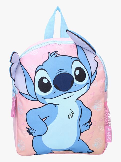 Disney Stitch Ryggsekk Fluffy Friends 9L, Rosa