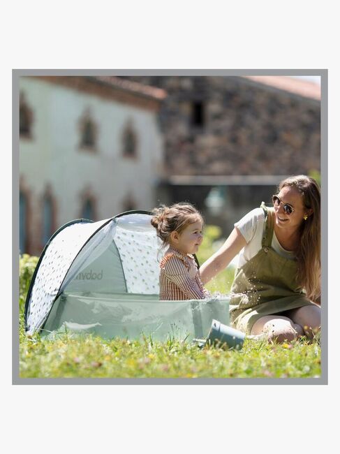 BabyMoov Aquani Provence UV-Telt, Grønn/Hvit