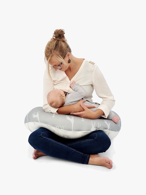 Doomoo  Amme- & Gravidpute Buddy Sjiraff, Grå