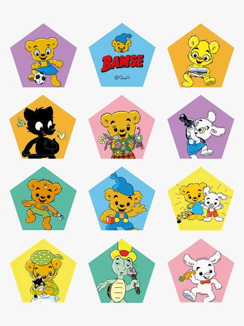 Bamse Gigantisk Ball, Blå