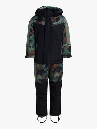 Nordbjørn Lech Skisett, Anthracite/Camo Splash Classic