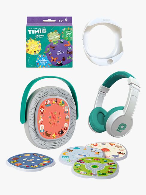 Timio Tilbehør og Skivepakke Ramser, Eventyr, Insekter & Dinosaurer