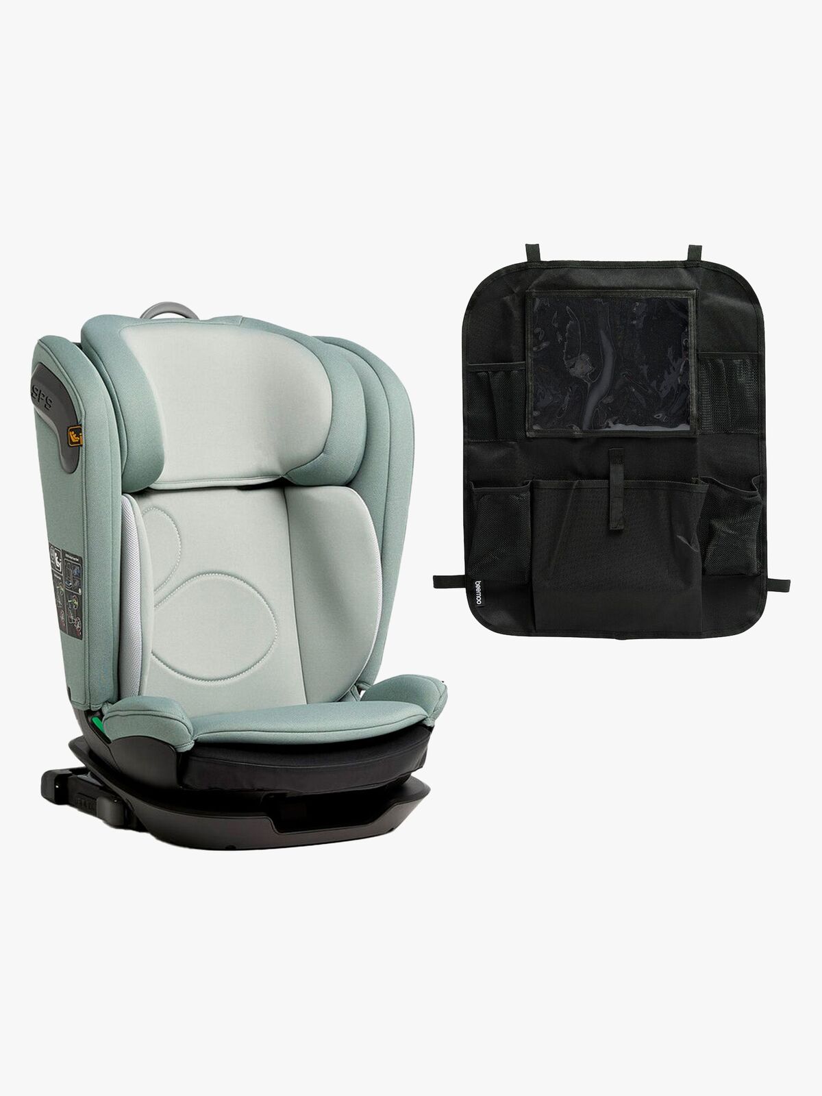 Beemoo Reform ISOFIX Beltestol inkl. Beemoo Smart Organizer, Teal