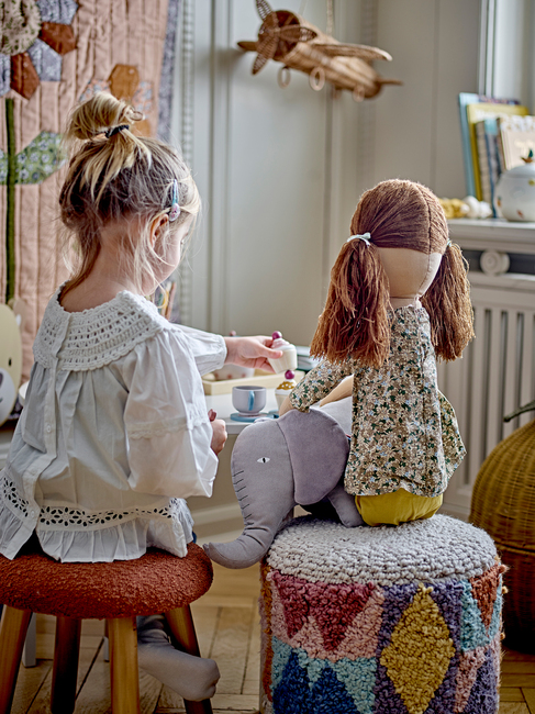 Bloomingville Miaki Puff, Grey