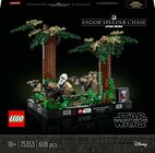 LEGO Star Wars 75353 Diorama Med Speederjakt På Endor