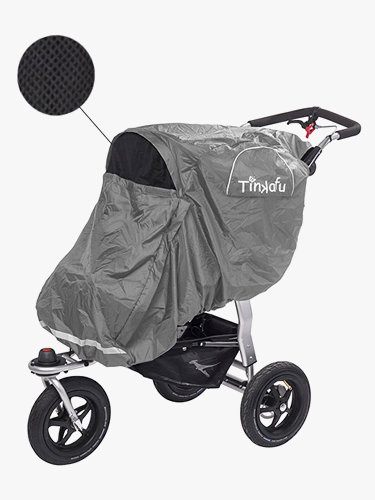 Tinkafu Regnbeskyttelse Med Myggnetting