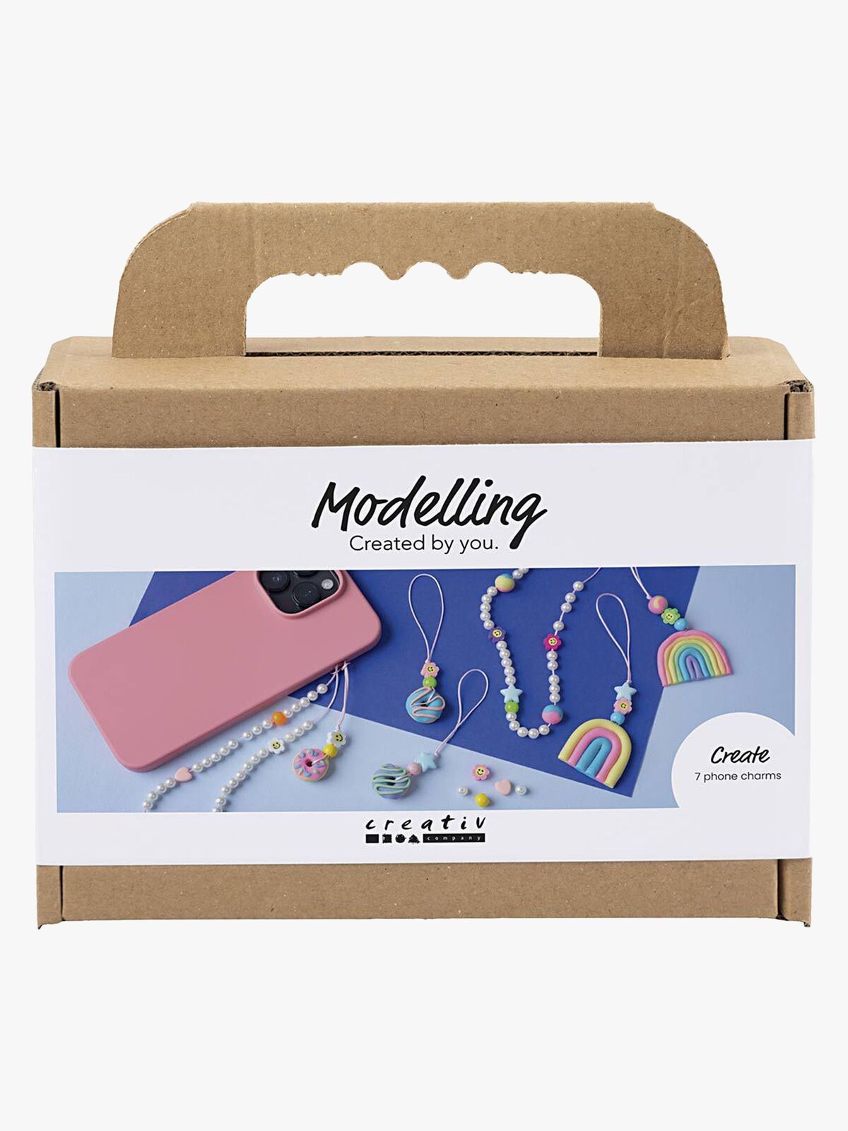 Creativ Company Hobbysett Mini Lufttørkende Leire Mobile Charm