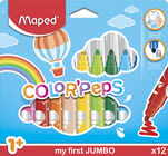 Maped Tusjpenner Jumbo 12-pack