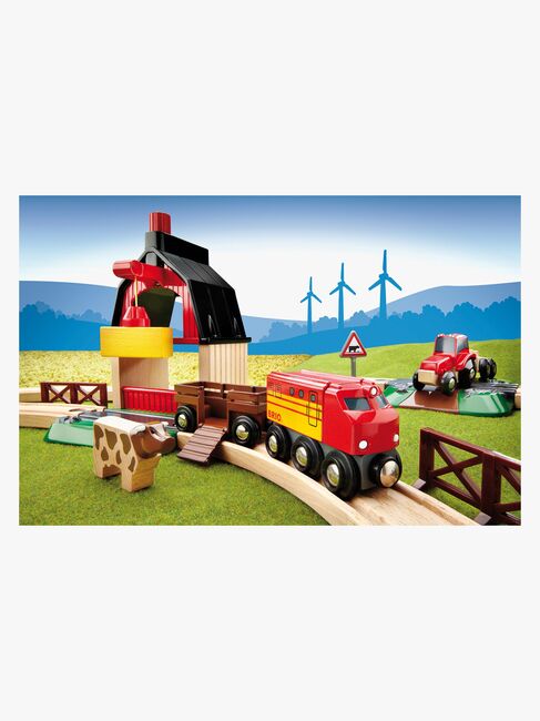 BRIO World 33719 Togsett Bondegård