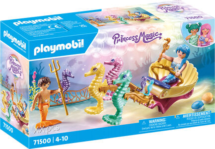 Playmobil 71500 Princess Magic Byggesett Havfruer med Sjøhestvogn