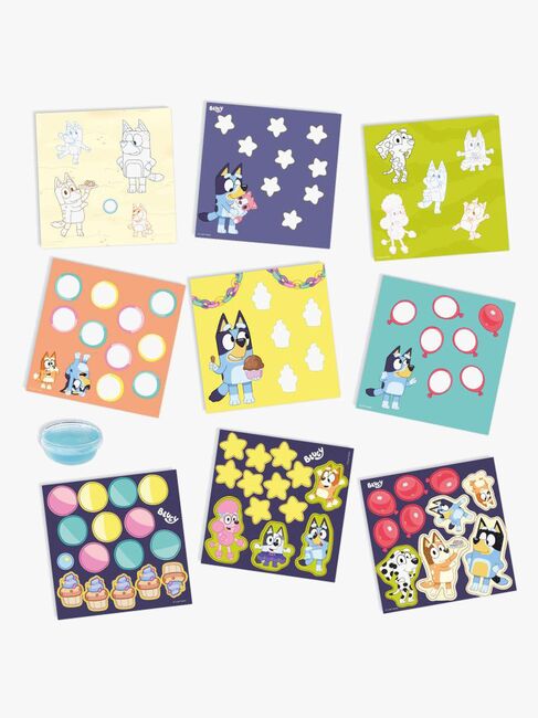 SES Creative Bluey Hobbysett Klistremerker