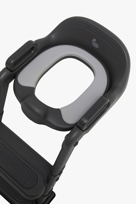 Beemoo CARE Assist Toalettsete med Stige, Deep Grey