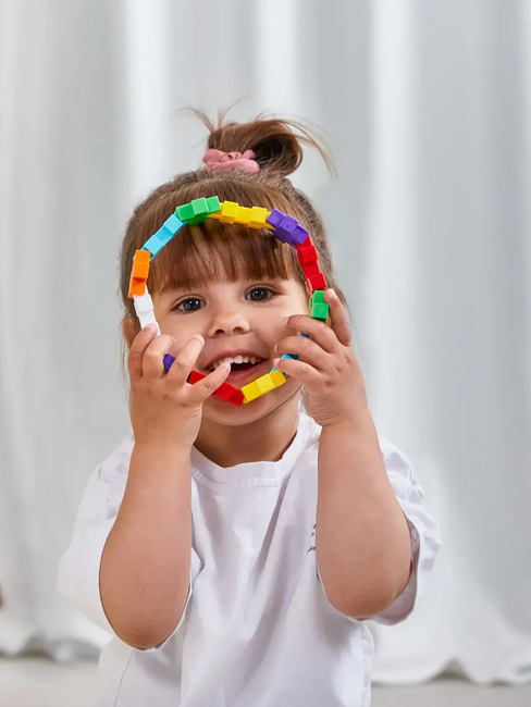 Plus-Plus BIG Byggesett Rainbow Mix 100 Stk