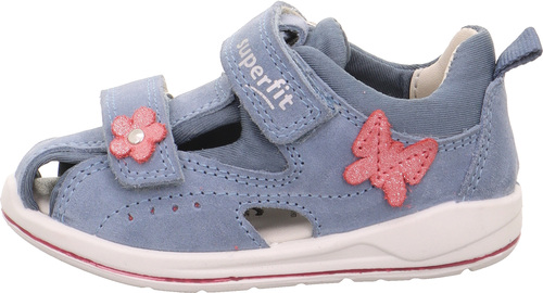 Superfit Boomerang Sandaler, Blå/Rosa