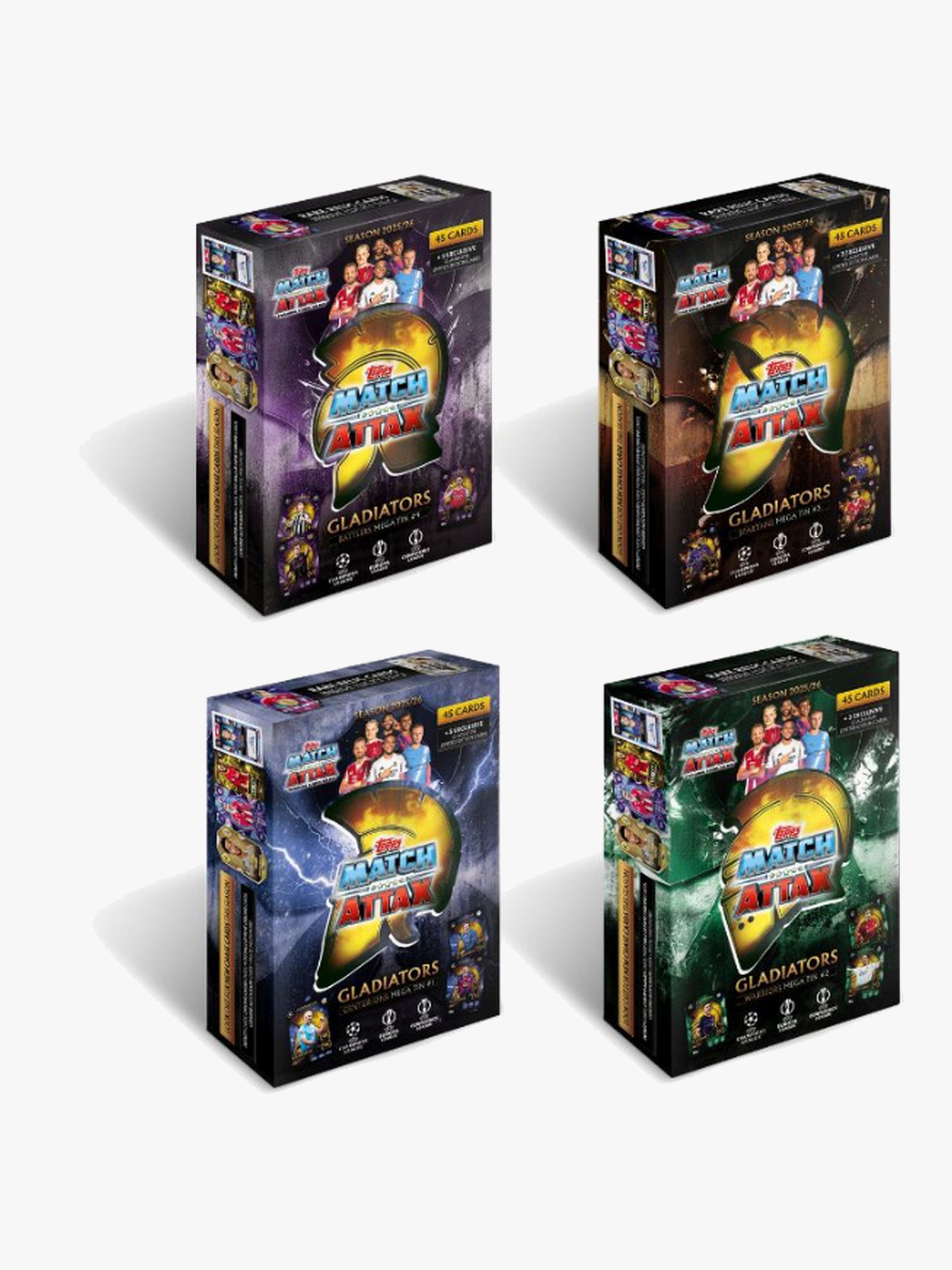 Topps Match Attax Samlerpakke Blandet Mega Tin - Kortspill & Memory