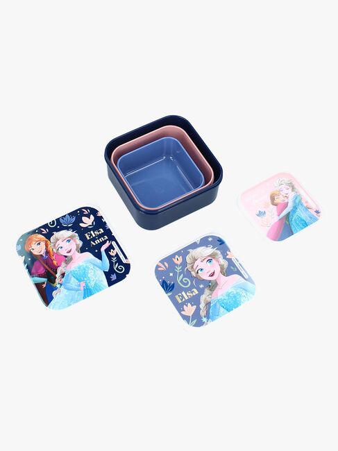 Disney Frozen 3 in 1 Snackboks Fresh Bites, Blå