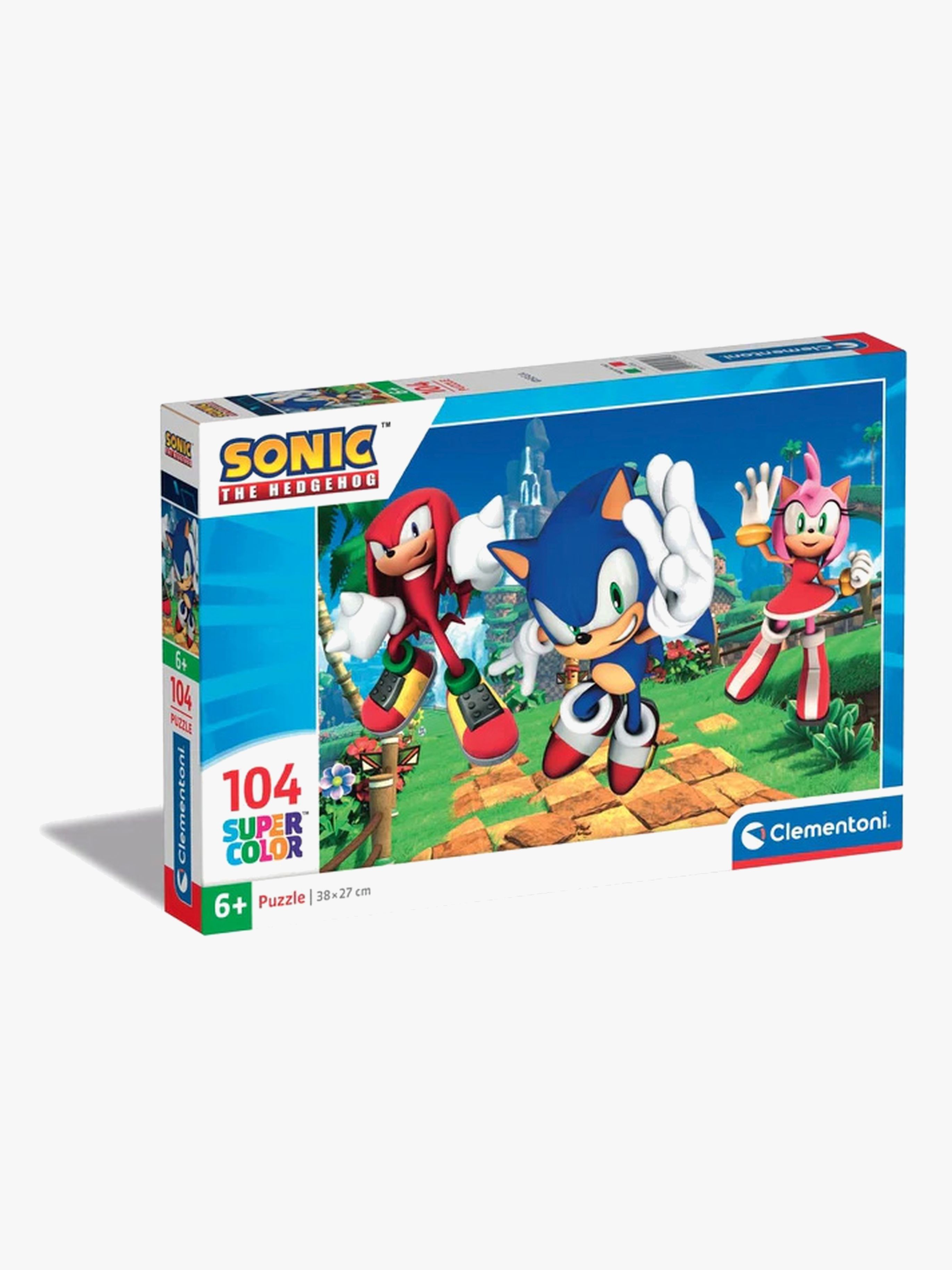 Clementoni Sonic Barnepuslespill 104 Brikker - Barnepuslespill
