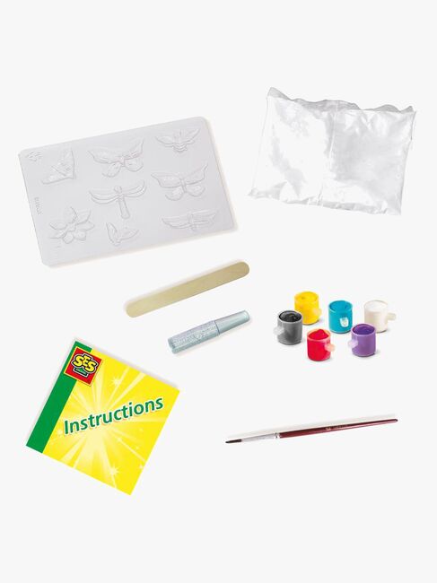 SES Creative Hobbysett Gipsfigurer Sommerfugler