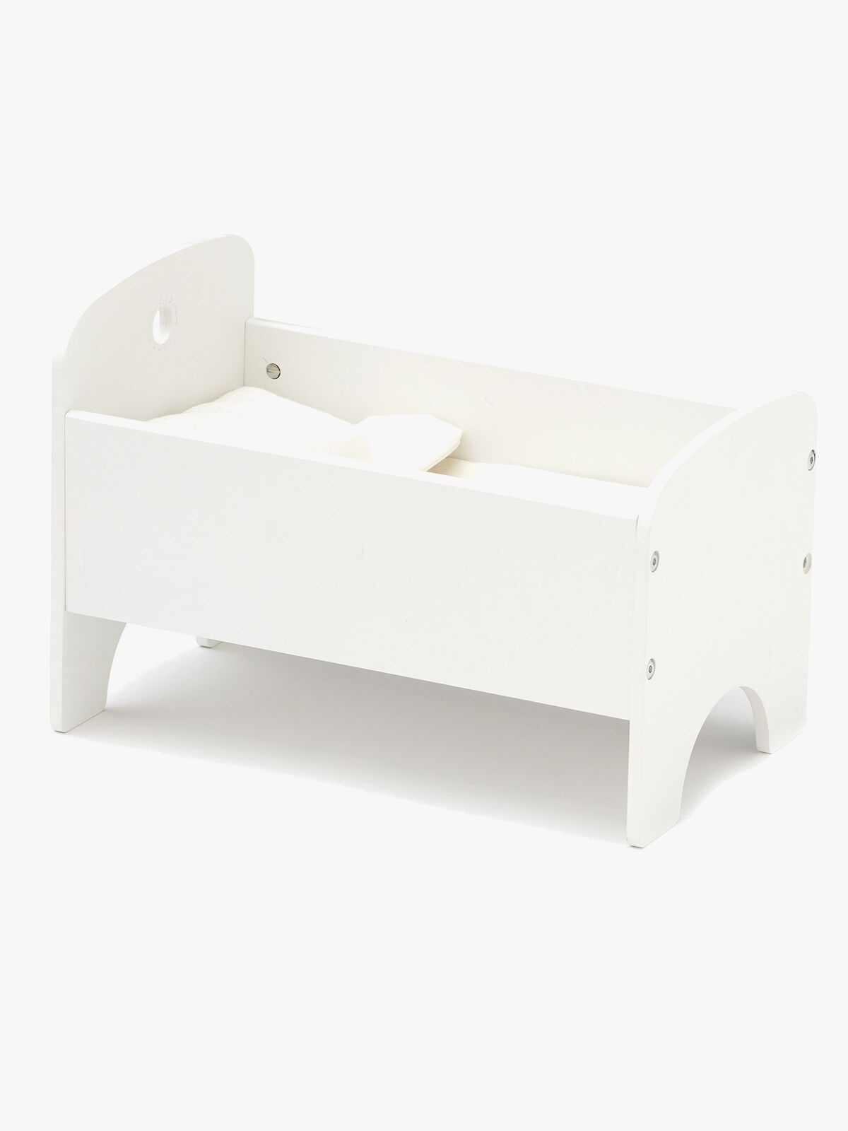 Kids Concept Dukkeseng Inklusive Sengetøy, Hvit