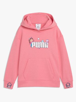 Puma Gabby's Dollhouse  Avslappet Hettegenser, Rosa