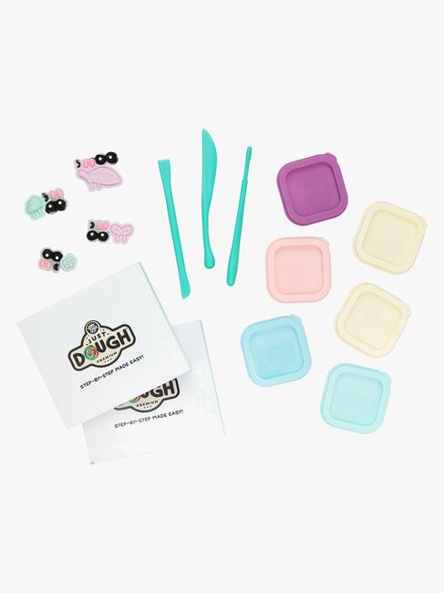 Just Dough Lufttørkende Leire Figur 57 g, 6-Pakk