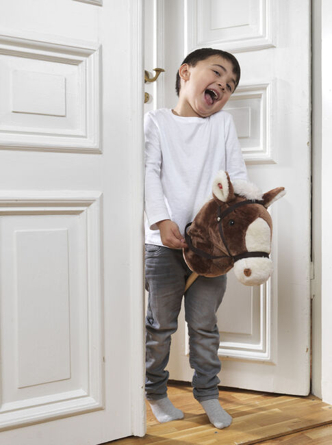 Teddykompaniet Kjepphest Med Lyd 100 Cm