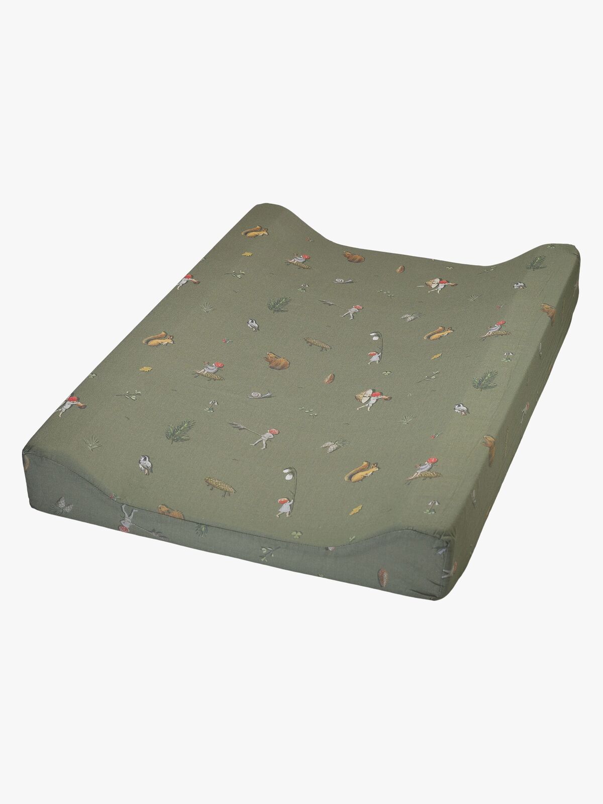 Elsa Beskow  Julenissens barn Stellematte, Grønn