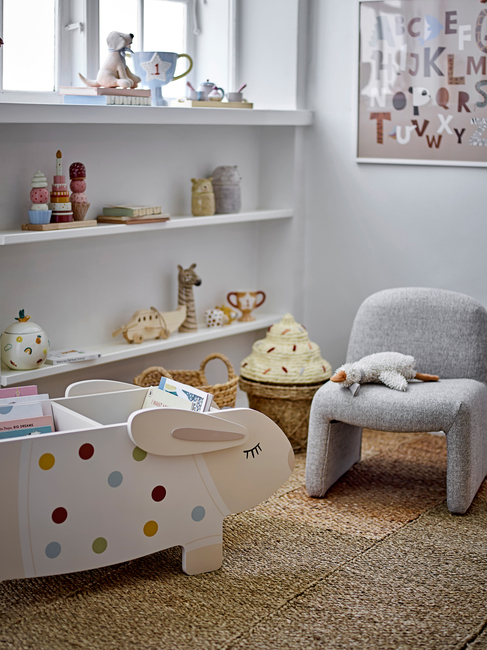 Bloomingville Villja Bokhylle, Hvit