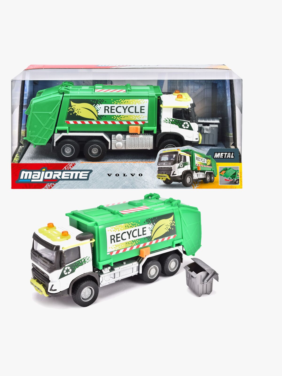 Majorette Volvo FMX Søppelbil