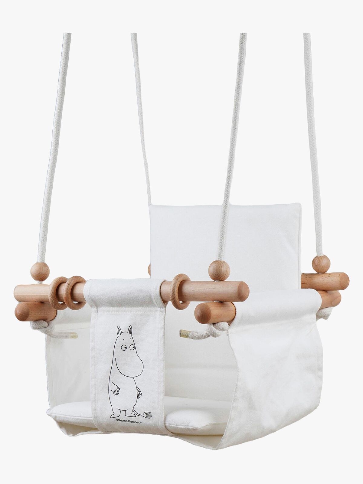 Mummitrollet Babyhuske, Hvit