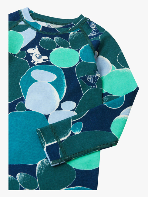 Reima Moomin Trivsam Superundertøy Merinomix, Dark Teal