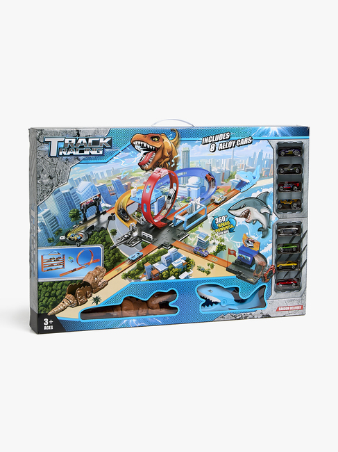 Alex's Garage Track Racing Bilbane med Sportsbiler