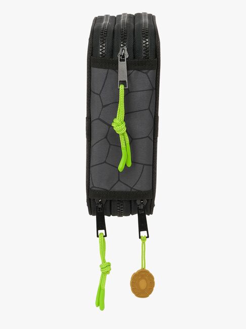 Ninja Turtles Trippelpennal, Grå/Svart