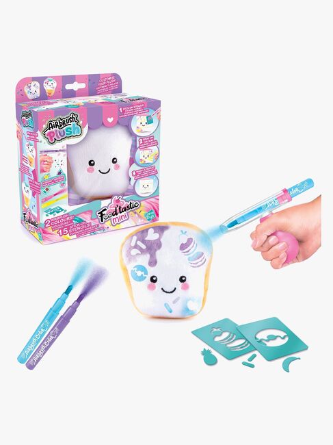 Canal Toys Airbrush Plush Kosedyr Food'tastic Mini
