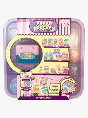 Puffy Pouches Deluxe Lekesett