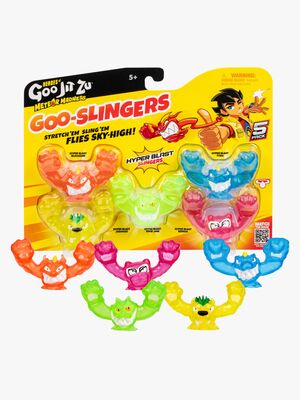 Goo Jit Zu Meteor Madness Goo-Slingers Figurer 5-Pakk