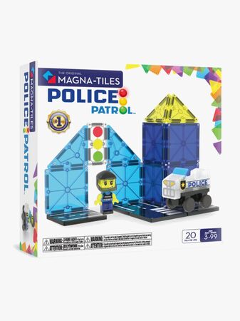 MAGNA-TILES Politipatrulje Byggesett 20 Deler