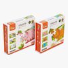 VIGA Trepuslespill Med Dyr 2-pack, 8x12 brikker