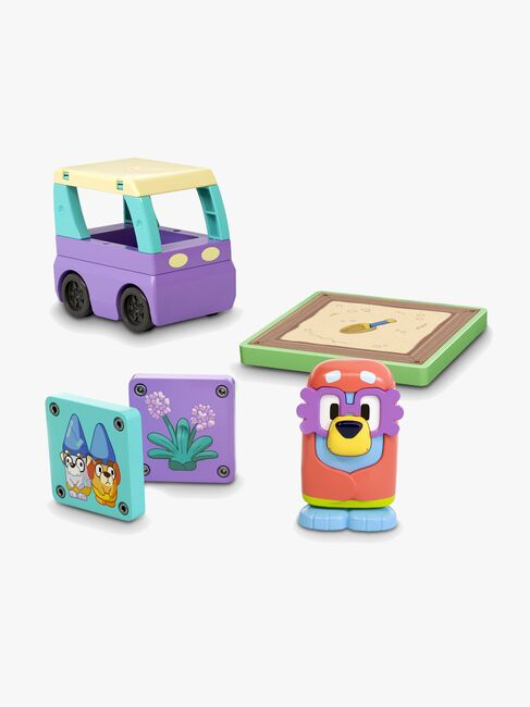 Tile Town Bluey Magnetisk Byggesett Booster-Pack