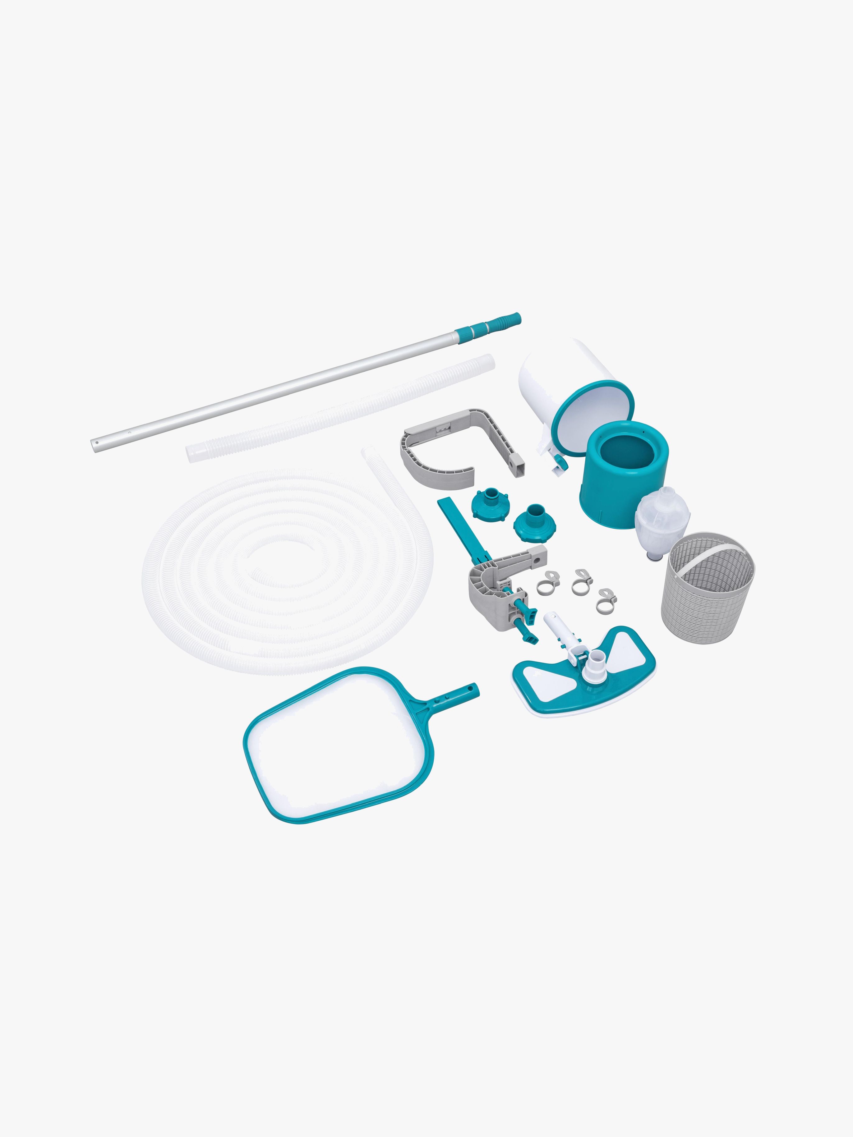 Bestway AquaClean Bassengvedlikeholdsett Deluxe - Bassenger - Plast,Aluminium