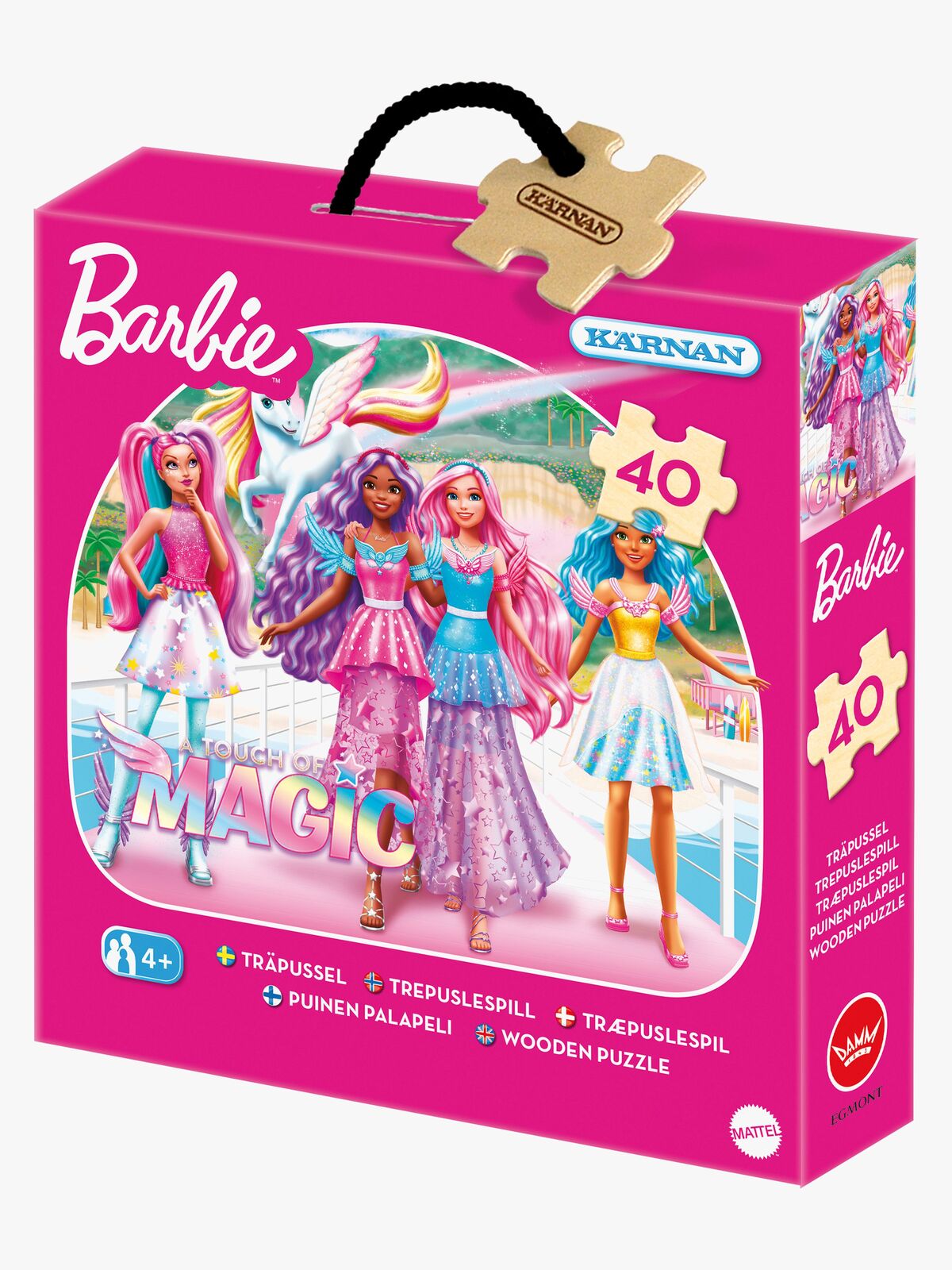 Kärnan Barbie Trepuslespill 40 Brikker