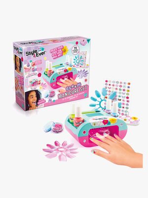 Style 4 Ever Manikyrsett Neglekunst Blomst