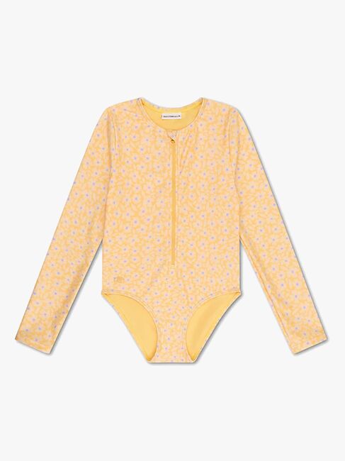 Swim Essentials  Langermet UV-Drakt, Florish Yellow