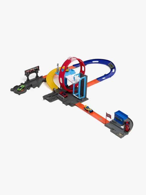 Alex's Garage Track Racing Bilbane med Sportsbiler