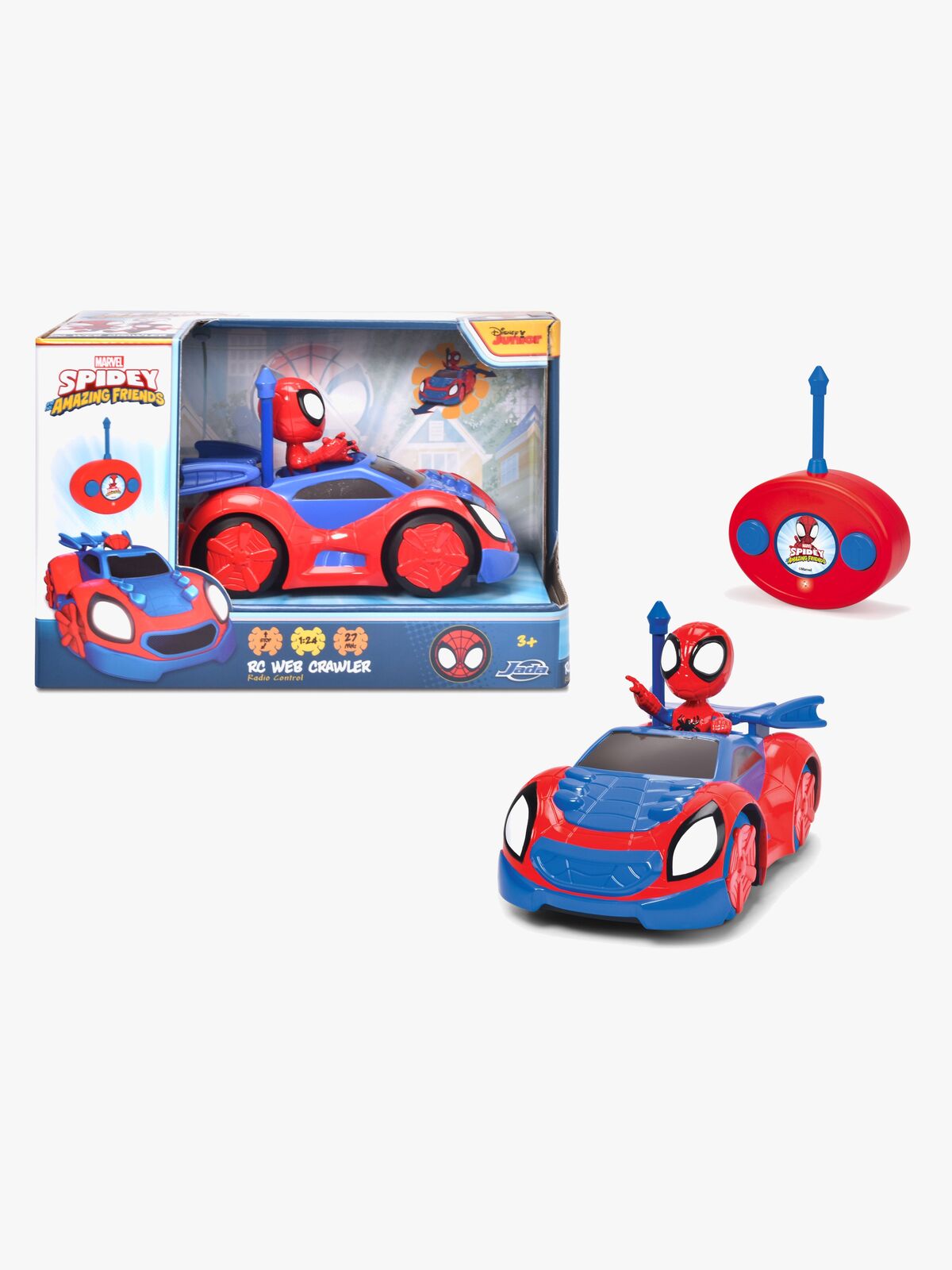 Marvel Spidey Radiostyrt Bil med Figur