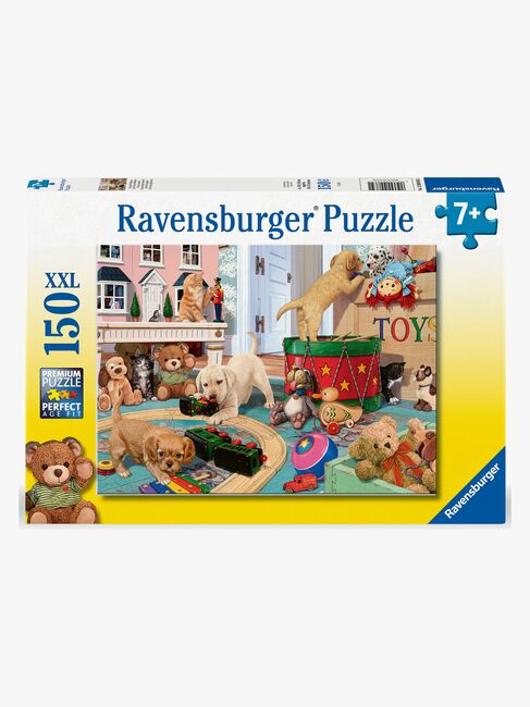Ravensburger XXL Puslespill Little Paws Playtime 150 Brikker