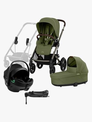Cybex TALOS S Lux Duovogn inkl. Axkid GOKID Babybilstol & Base, Moss Green
